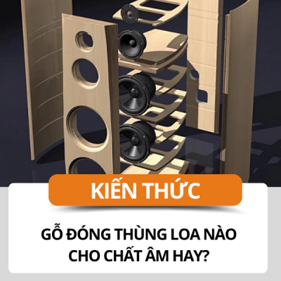 Gỗ đóng thùng loa nào cho chất âm hay? Top 5 loại gỗ phổ biến hiện nay