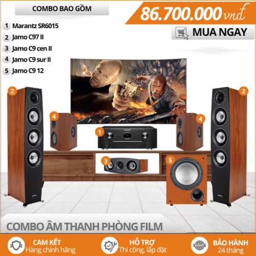 Dàn âm thanh xem phim nghe nhạc 5.1 Jamo C97 II Series