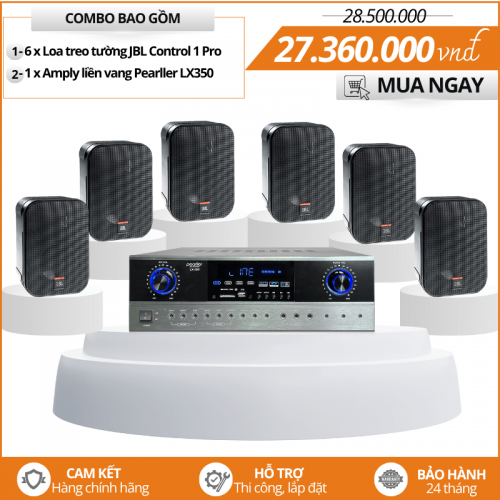 Combo loa treo tường JBL Control 1 Pro