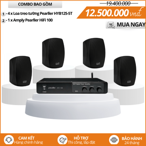 Dàn Loa Nghe Nhạc Chất Lượng Cao Pearller HYB158-5T