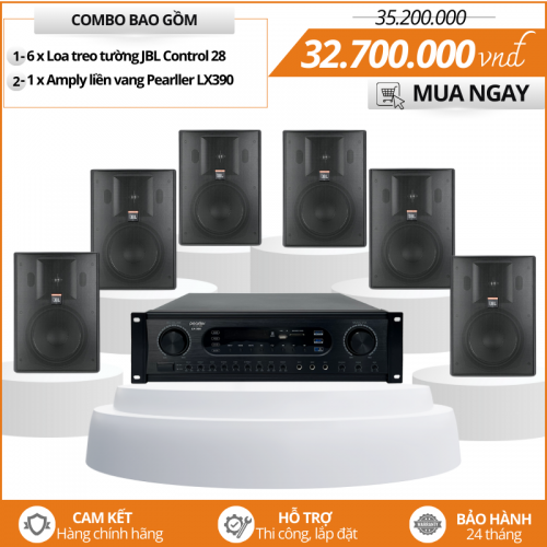 Bộ Loa JBL Treo Tường Chính Hãng