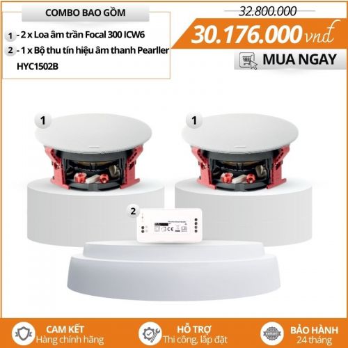 Hệ thống loa cao cấp Focal 300 ICW6