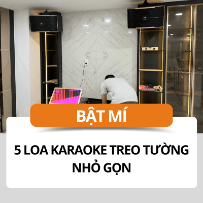 Bật mí TOP 5 mẫu loa Karaoke treo tường nhỏ gọn