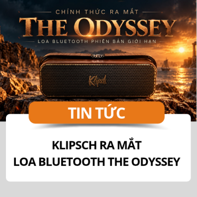 Klipsch ra mắt loa bluetooth the odyssey phiên bản giới hạn