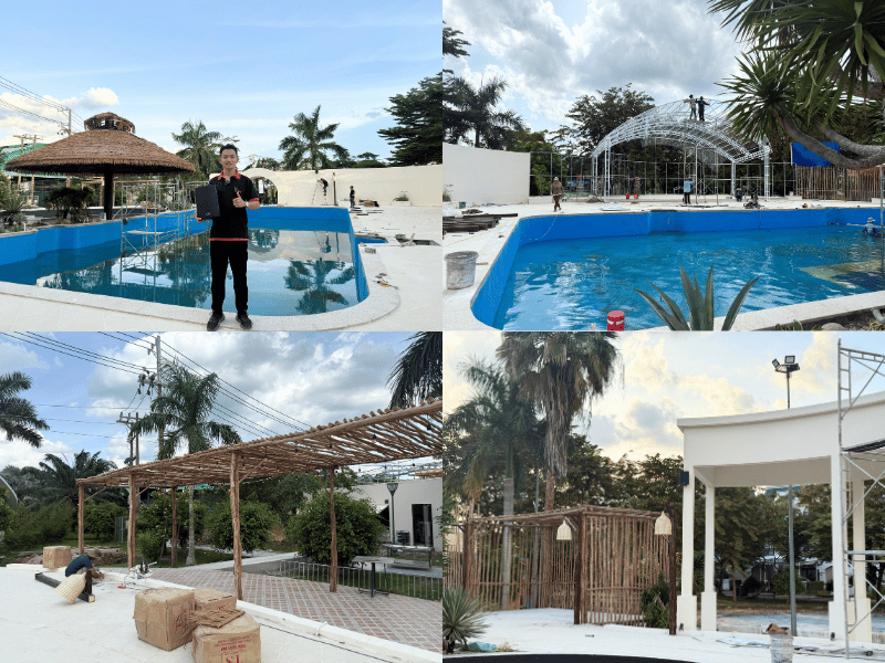 2lap dat bo loa treo tuong cho quan cafe tai long an