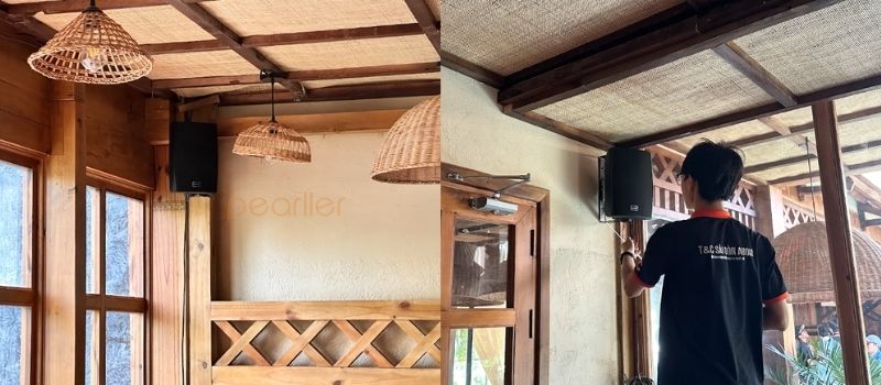 thiet ke loa treo tuong cho quan cafe thien canh vien tai thu duc (6)