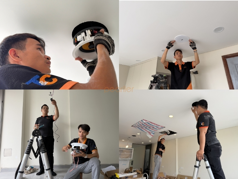 loa âm trần cho phòng ngủ