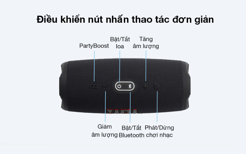 3huong dan su dung loa bluetooth jbl charge 5 tai nha don gian