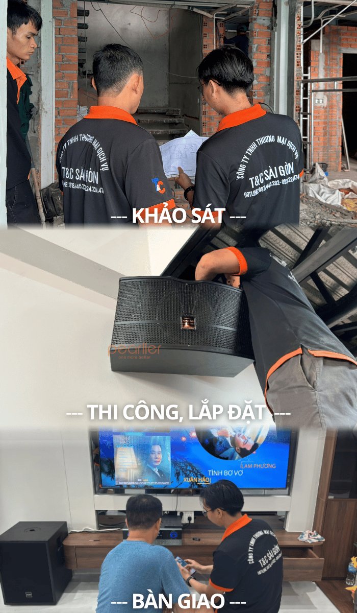 am thanh nha hang