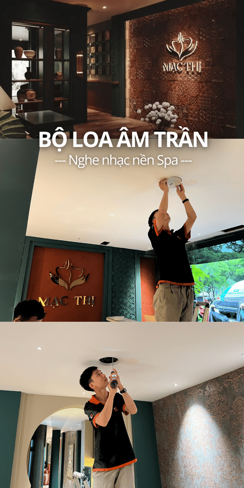 loa am tran cho spa