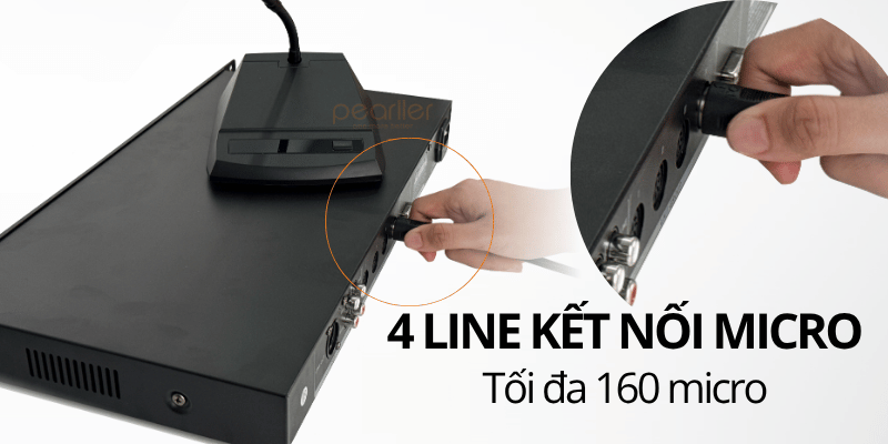 3dau thu micro hoi nghi pearller pr10