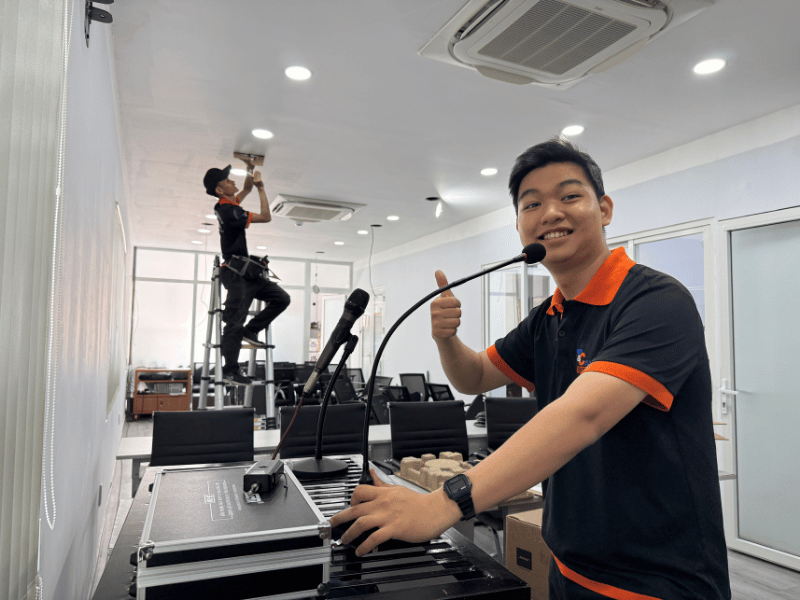 don vi cung cap micro hoi hop chinh hang