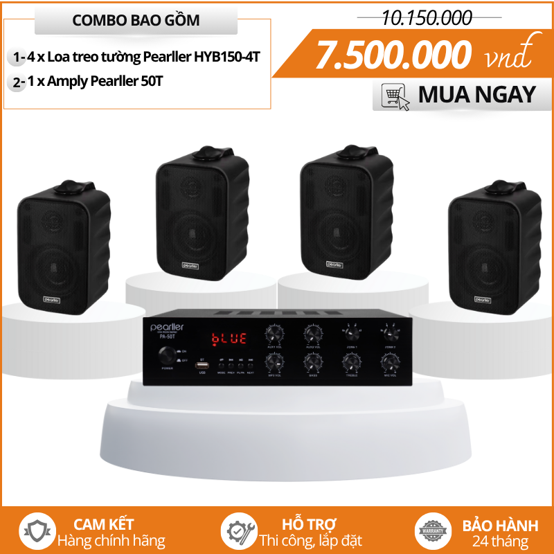 Combo Loa Nghe Nhạc Mini HYB150-4T