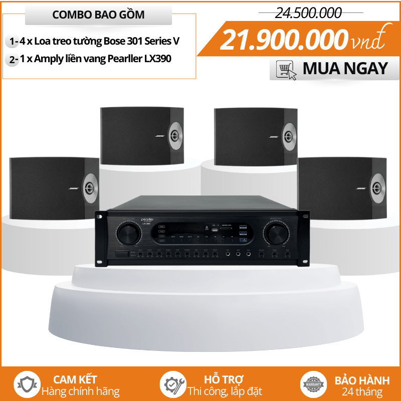 he thong loa bose treo tuong