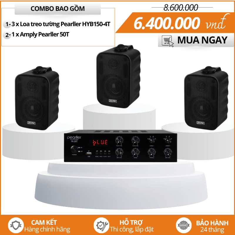Bộ Loa Nghe Nhạc Pearller HYB150-4T