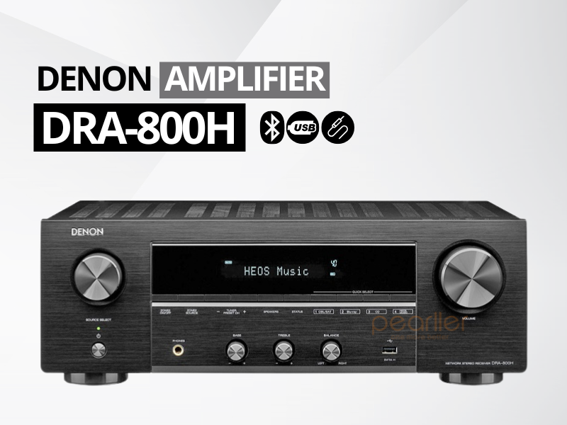 amply denon dra 800h