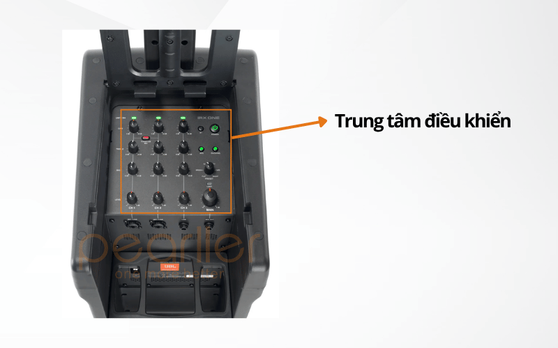 Bố trí tay cầm và bộ điều khiển