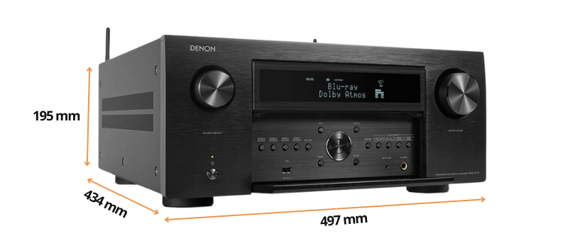8amply denon avc a1h
