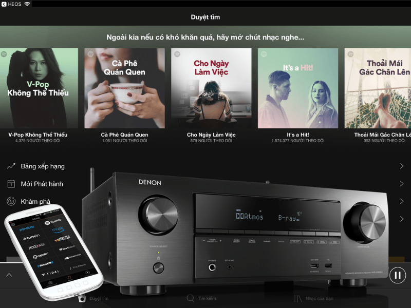 9amply denon avr x1600h