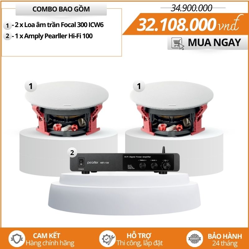 Giải pháp âm thanh cao cấp Focal cho gia đình