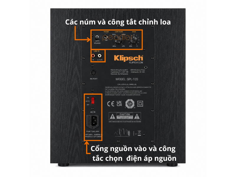 loa sub karaoke Klipsch SPL 120 1