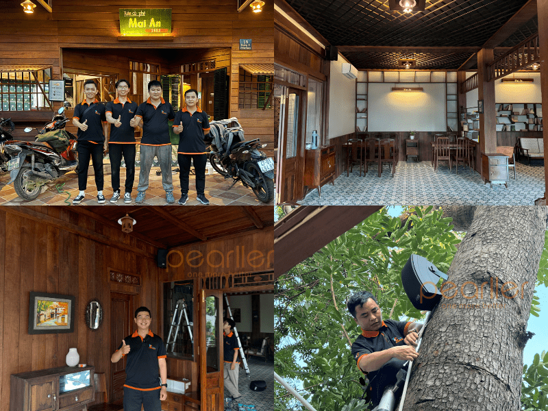 2loa treo tuong cho quan cafe