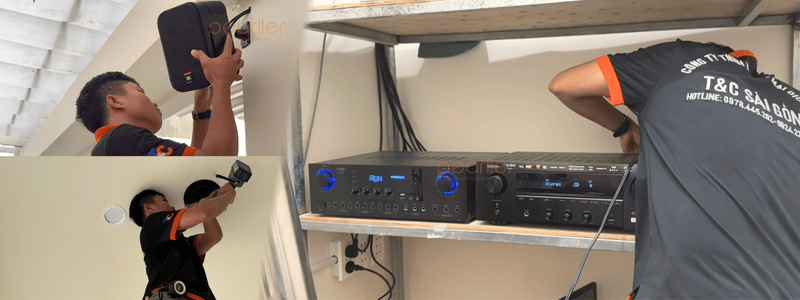 lap dat am thanh quan cafe