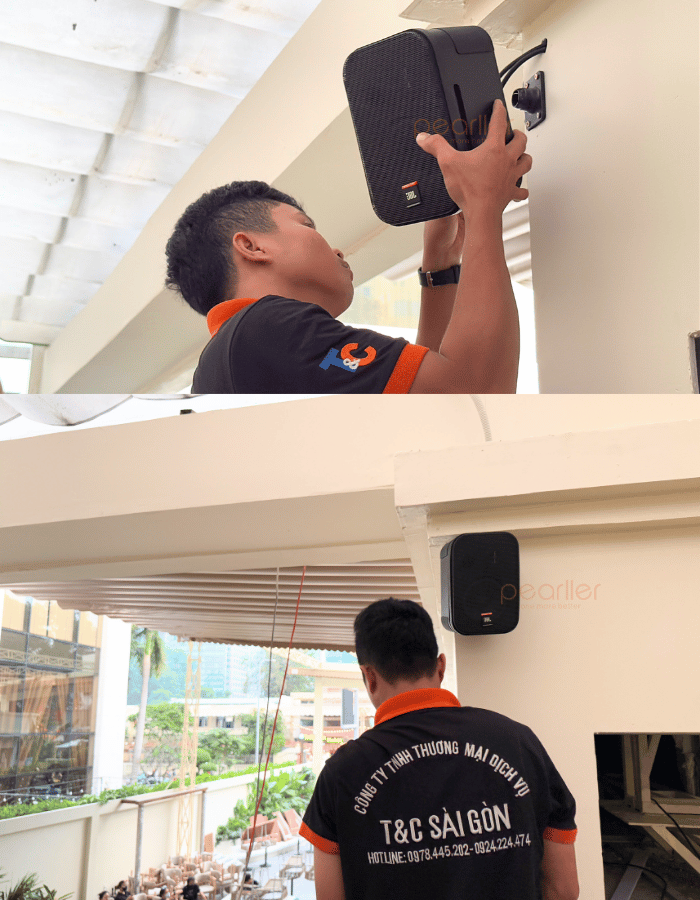 loa jbl cho quan cafe