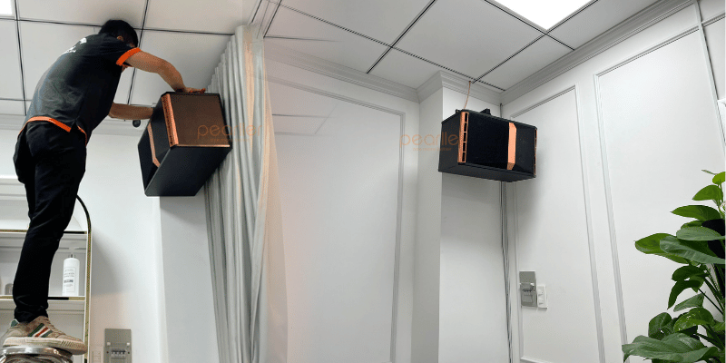 4loa karaoke treo tuong