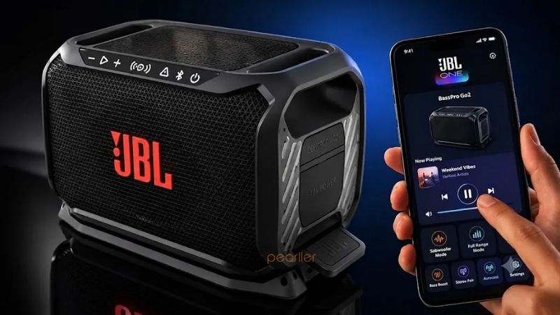 jbl ra mat loa subwwoofer ket hop bluetooth basspro go2