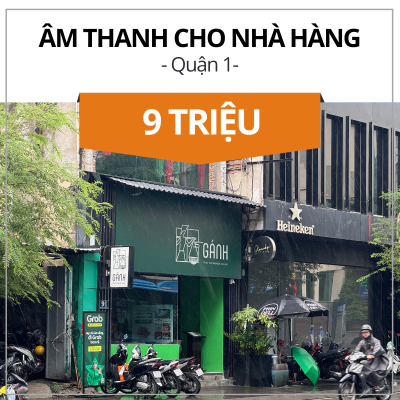 am thanh cho nha hang