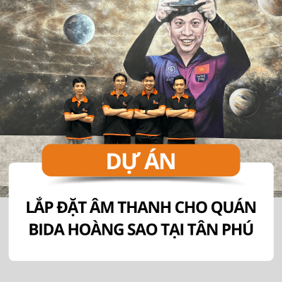 Giải Pháp Âm Thanh Quán Bida Tại Tân Phú