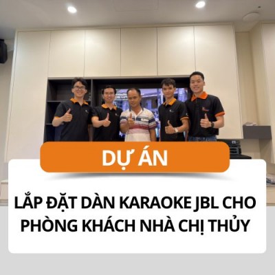 Lắp Đặt Dàn Karaoke JBL Cho Phòng Khách Tại TP.HCM
