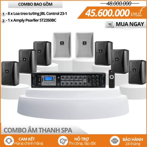 Bộ Dàn Loa Nghe Nhạc JBL Control 23-1 Cho Spa