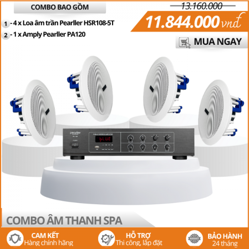 Hệ Thống Loa Nghe Nhạc Chuyên Spa HSR108-5T