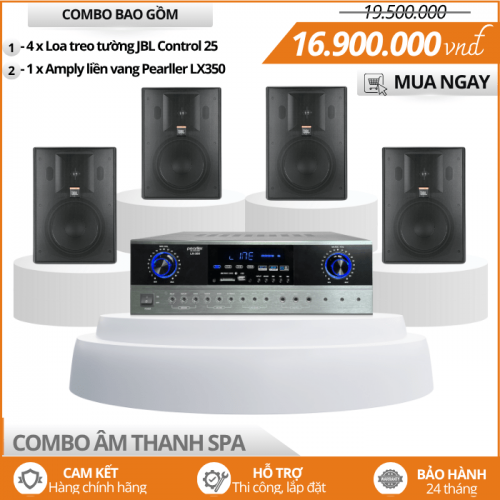Bộ Loa JBL Control 25 Chính Hãng cho Spa