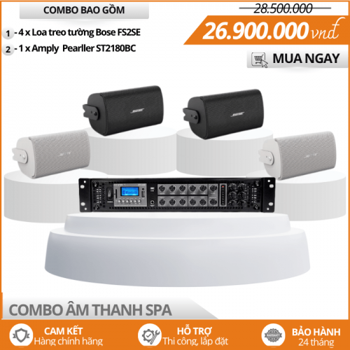 Gói Loa Treo Tường Bose FS2SE Chính Hãng Cho Spa