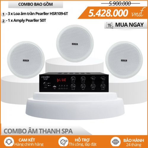 Dàn âm thanh cho Spa Pearllerr HSR109-6T