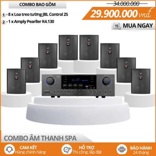 Dàn Loa Treo JBL Control 25 Phát Nhạc Hay Cho Spa