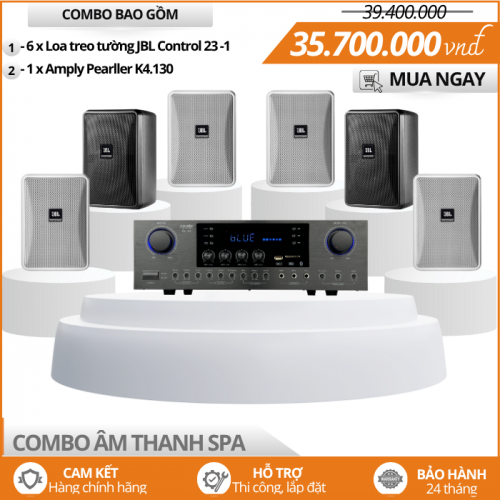 Trọn Bộ Loa Nghe Nhạc JBL Control 23-1 Cho Spa