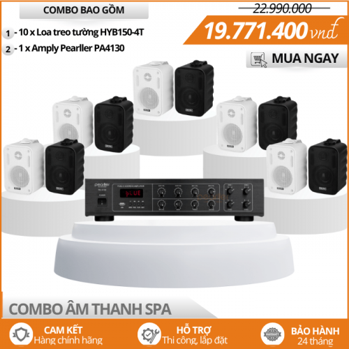 Bộ Âm Thanh Spa HSR150-4T Nghe Nhạc Nền Hay