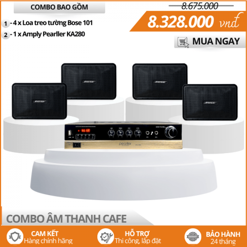 Bộ Loa Treo Tường Bose 101 Cho Quán Cafe