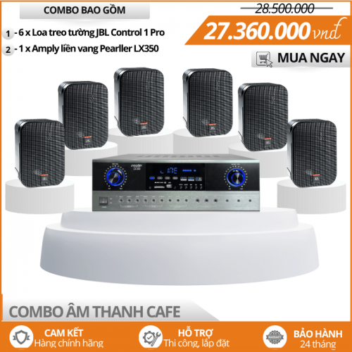Dàn Loa Nghe Nhạc Cafe JBL Control 1 Pro