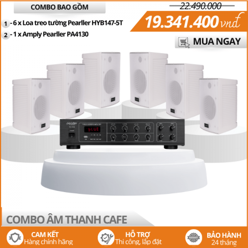 Dàn Loa Tiêu Chuẩn Cho Quán Cafe HYB147-5T