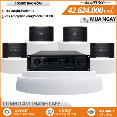 Loa Cho Quán Cafe Công Suất Lớn JBL Pasion 10