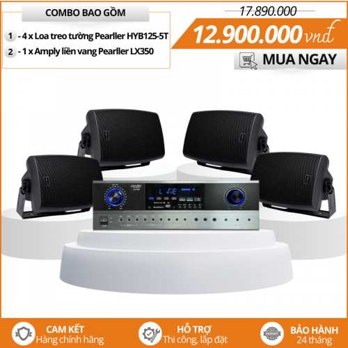 Bộ 4 Loa Nghe Nhạc Thương Mại Nhỏ Gọn