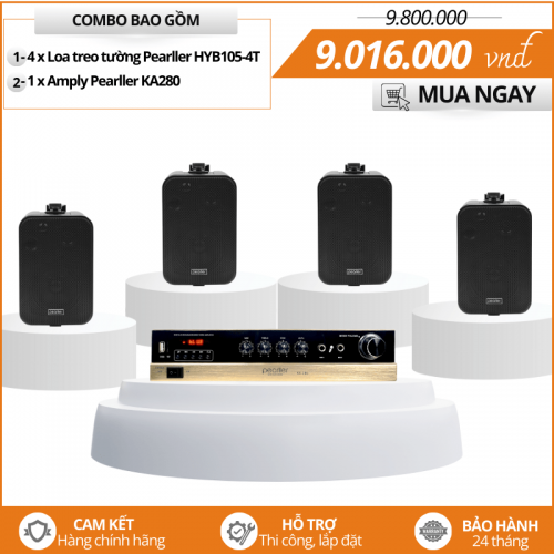 Bộ Loa Mini Treo Tường Phát Nhạc Hay