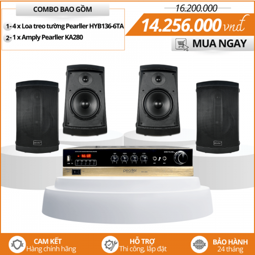 Bộ Loa Sân Vườn Ngoài Trời