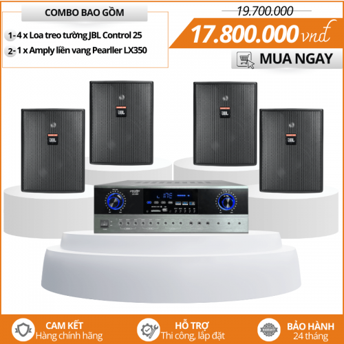 Bộ Loa Treo Tường JBL Control 25