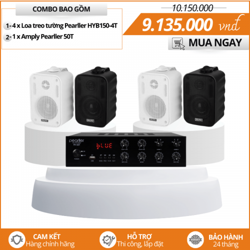 Combo Loa Nhỏ Treo Tường